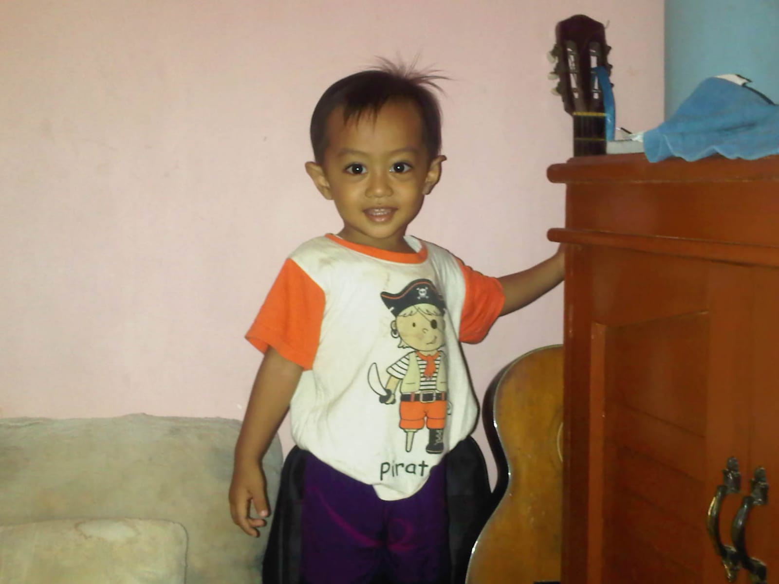 Foto masa kecil Ashfareza Aretha Djatmiko